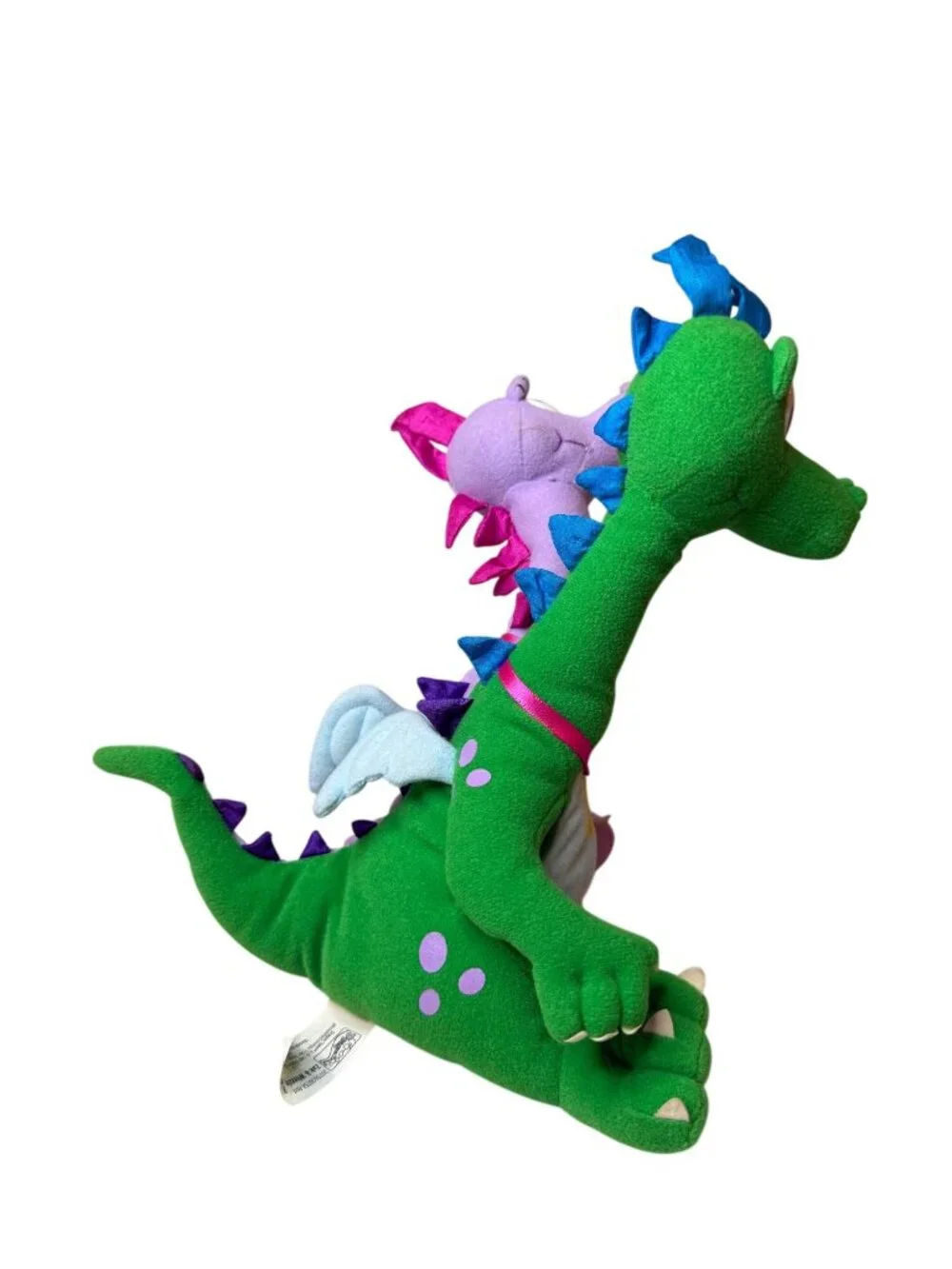Vintage 1999 Playskool Dragon Tales Zak & Wheezie Plush Stuffed Animal Toy 11